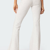 Naomi Foldover Flared Leggings