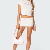 Aisha Low Rise Mini Skirt