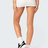 Aisha Low Rise Mini Skirt