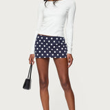 Noreen Polka Dot Mini Skort