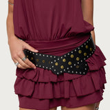 Mixed Studded Belt
