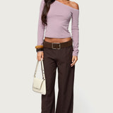 Emmiline Lacey Off Shoulder Top