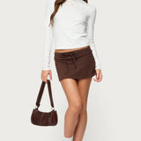 Bayside Slitted Micro Skort