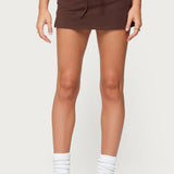 Bayside Slitted Micro Skort