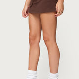 Bayside Slitted Micro Skort