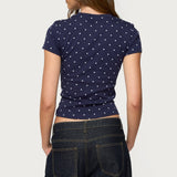 Lorenzo Polka Dot T Shirt