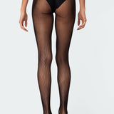 Bowtie Cutout Tights