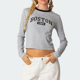 Boston Long Sleeve T Shirt