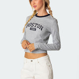 Boston Long Sleeve T Shirt