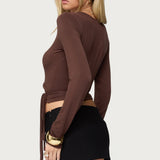 Malenna Wrap Top
