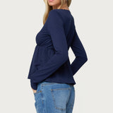 Kenzie Long Sleeve Babydoll Top