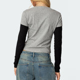 Lucine Layered Long Sleeve T Shirt