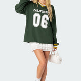 Cali Oversized Baseball T-Shirt