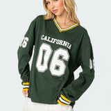 Cali Oversized Baseball T-Shirt