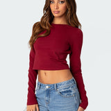 Haven Open Back Top