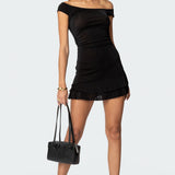 Carey Asymmetric Mini Dress