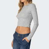 Mikayla Ribbed Top