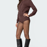 Ashlin Knit Micro Shorts