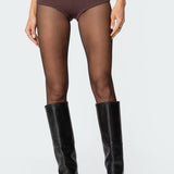 Ashlin Knit Micro Shorts