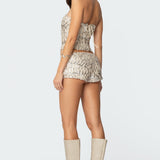 Wavy Baby Sequin Corset