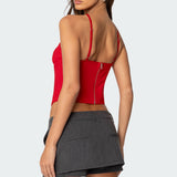Lou Crossover Beaded Corset