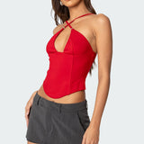Lou Crossover Beaded Corset