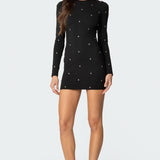 Solace Studded Mini Dress