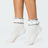 Ruffle & Bow Socks