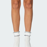 Ruffle & Bow Socks