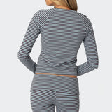 Kaeli Stripey Long Sleeve T Shirt