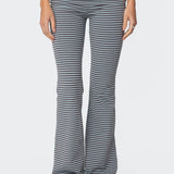 Kaeli Stripey Flared Leggings