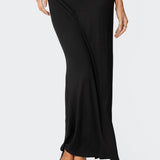 Johanna Fold Over Maxi Skirt