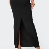 Johanna Fold Over Maxi Skirt