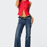 Basel Button Up Tank Top
