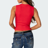 Basel Button Up Tank Top