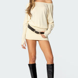 Venice Open Back Mini Dress