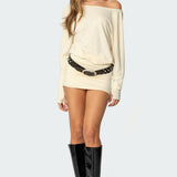 Venice Open Back Mini Dress