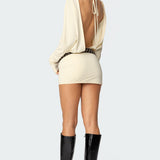Venice Open Back Mini Dress
