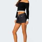 Jovi Layered Off Shoulder Top
