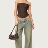 Hadar Linen Look Corset