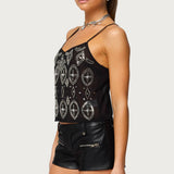 Kaleesy Beaded Tank Top