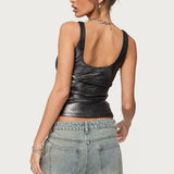 Laidie Metallic Tank Top