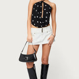 Petite Mckinley Denim Mini Skirt
