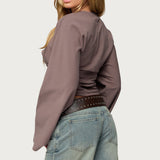 Charlisa Cinched Waist Top