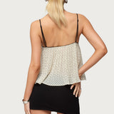 Rhian Lacey Pleated Babydoll Top