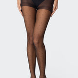 Sheer Polka Dot Tights