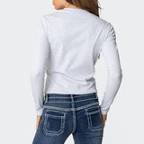 Cherry Leopard Star Long Sleeve T Shirt
