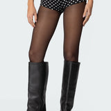 Maxene Polka Dot Micro Shorts
