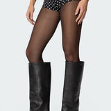 Maxene Polka Dot Micro Shorts