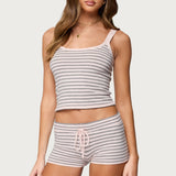 Lillian Striped Knit Tank Top